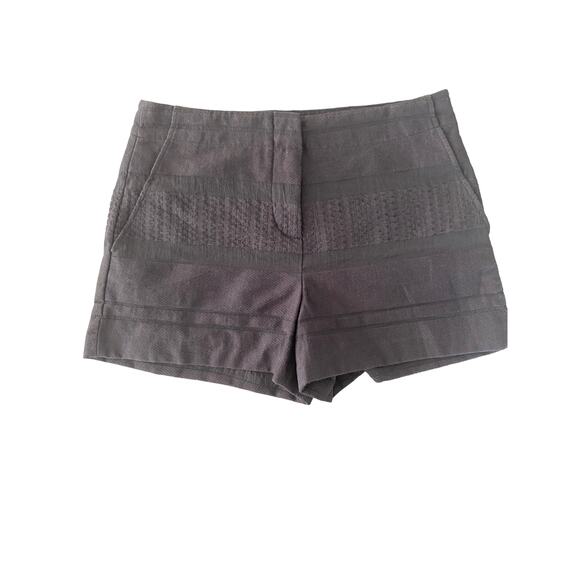 ARMANI EXCHANGE BLACK CHINO SHORTS SIZE 0 - Picture 1 of 7